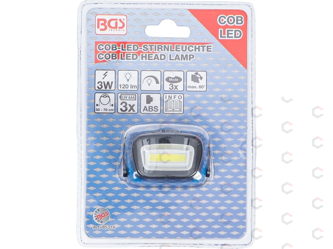 COB LED galvos lempa (85314) 4
