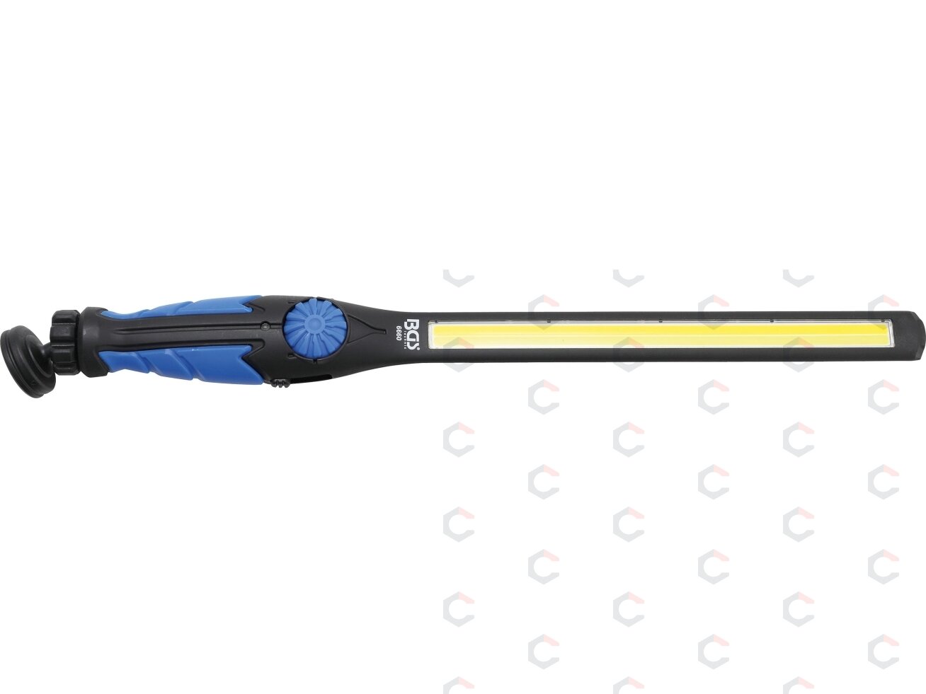 COB-LED / UV darbo lempa | baltas ir geltonas LED | itin plokščio tipo (6660) 14 COB-LED / UV darbo lempa | baltas ir geltonas LED | itin plokščio tipo (6660) 14