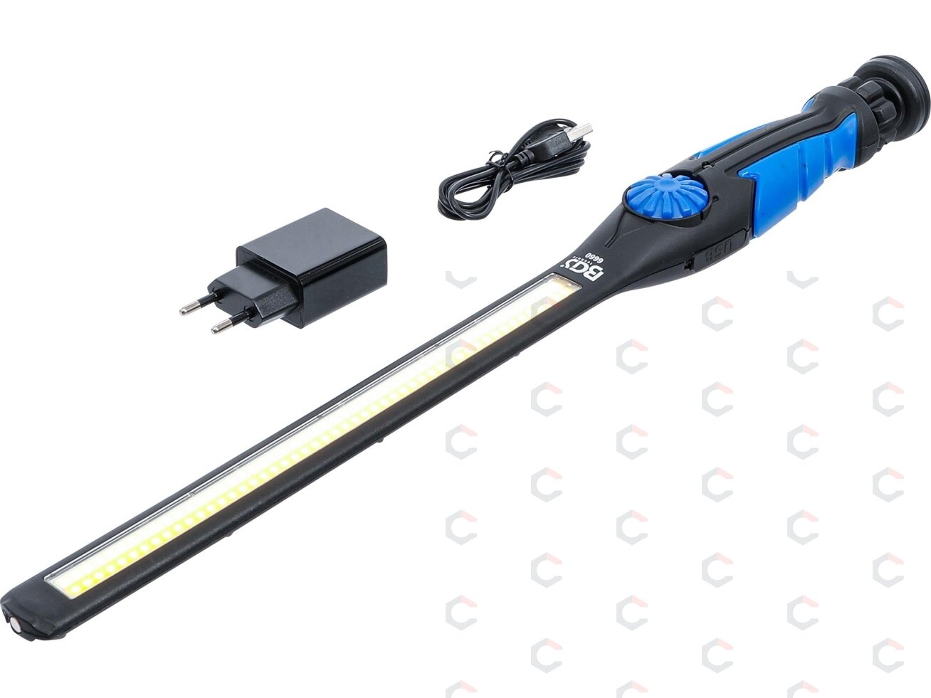 COB-LED / UV darbo lempa | baltas ir geltonas LED | itin plokščio tipo (6660) 3