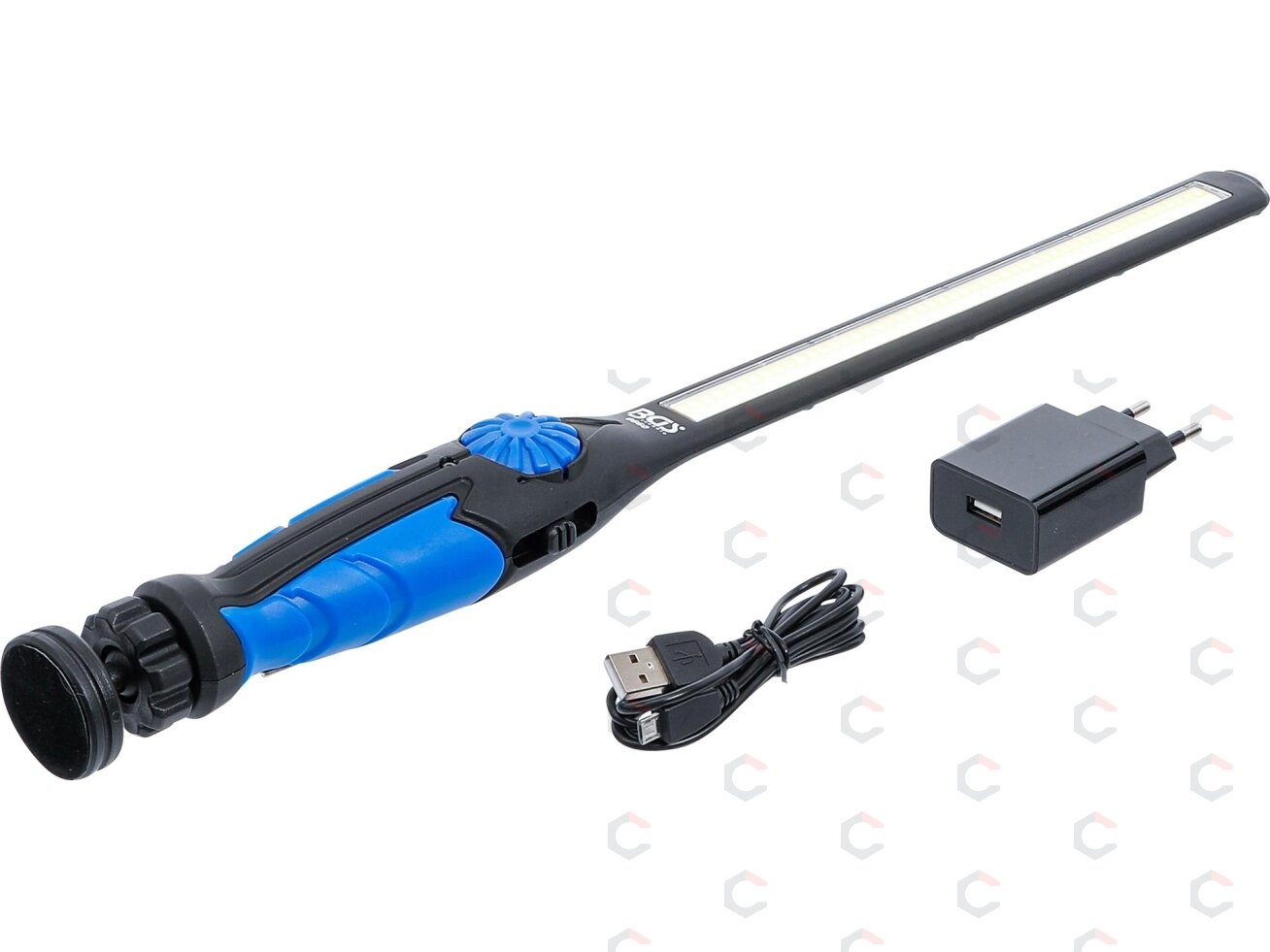 COB-LED / UV darbo lempa | baltas ir geltonas LED | itin plokščio tipo (6660)