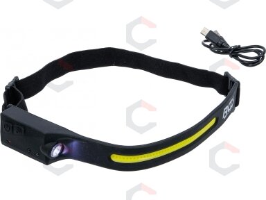 COB LED galvos žibintas | su judesio jutikliu (85355) COB LED galvos žibintas | su judesio jutikliu (85355)