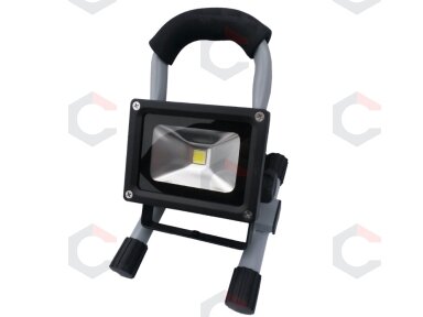 COB LED lempa akumuliatorinė, 10W, 900 Lumenų, pasukama, su stovu (SK4014) COB LED lempa akumuliatorinė, 10W, 900 Lumenų, pasukama, su stovu (SK4014)