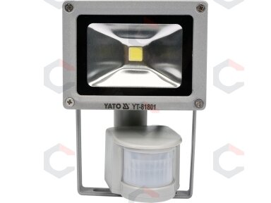 COB LED lempa su judesio davikliu 10W su diodu, 700LM (YT-81801) COB LED lempa su judesio davikliu 10W su diodu, 700LM (YT-81801)