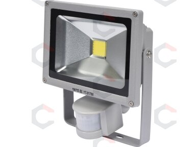 COB LED lempa su judesio davikliu 20W su diodu, 1400LM (YT-81798) COB LED lempa su judesio davikliu 20W su diodu, 1400LM (YT-81798)