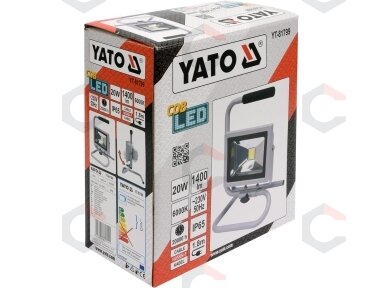 COB LED lempa su stovu | 20W | 1400 Liumenų (YT-81799) COB LED lempa su stovu | 20W | 1400 Liumenų (YT-81799)