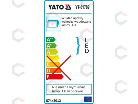 COB LED lempos 2 vnt. su 0.7m - 1.7m stovu 20W, 1400 Liumenų x 2 (YT-81789) 5 COB LED lempos 2 vnt. su 0.7m - 1.7m stovu 20W, 1400 Liumenų x 2 (YT-81789) 5