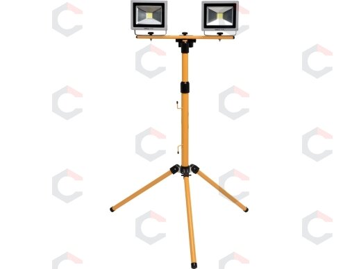 COB LED lempos 2 vnt. su 0.7m - 1.7m stovu 20W, 1400 Liumenų x 2 (YT-81789) 1 COB LED lempos 2 vnt. su 0.7m - 1.7m stovu 20W, 1400 Liumenų x 2 (YT-81789) 1