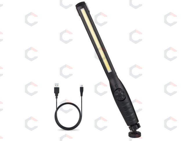 COB-LED darbo lempa | itin plokščio tipo | daug padėčių | magnetinė | USB (CSW581) COB-LED darbo lempa | itin plokščio tipo | daug padėčių | magnetinė | USB (CSW581)