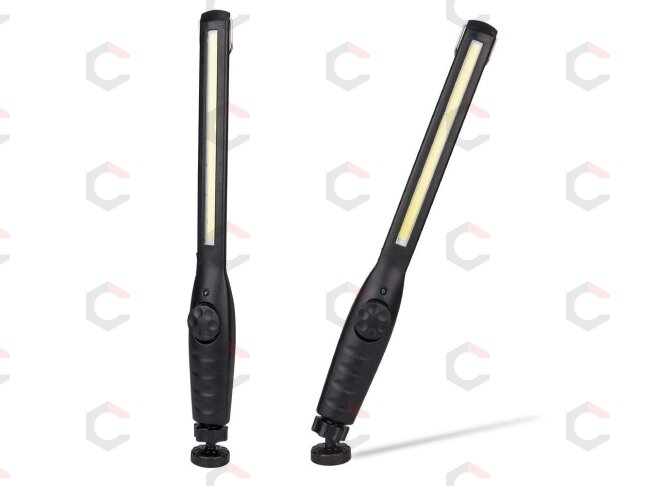 COB-LED darbo lempa | itin plokščio tipo | daug padėčių | USB + 220V maitinimo blokelis (CSW580) 3