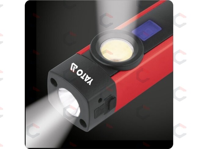 COB LED darbo lempa su magnetu | 5W COB 300LM + UV (YT-08580) 1 COB LED darbo lempa su magnetu | 5W COB 300LM + UV (YT-08580) 1