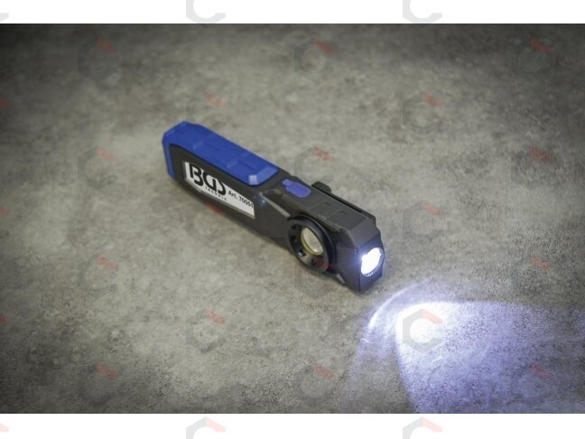COB LED darbo lempa su magnetu ir kabliu | 4 režimai (70051) 7 COB LED darbo lempa su magnetu ir kabliu | 4 režimai (70051) 7