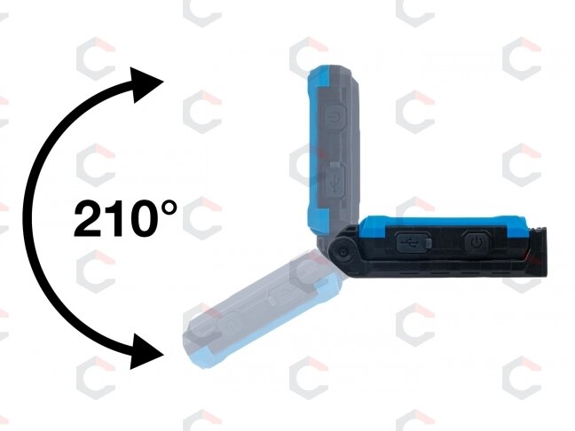 COB-LED darbo lempa | sulankstoma (74600) 5 COB-LED darbo lempa | sulankstoma (74600) 5