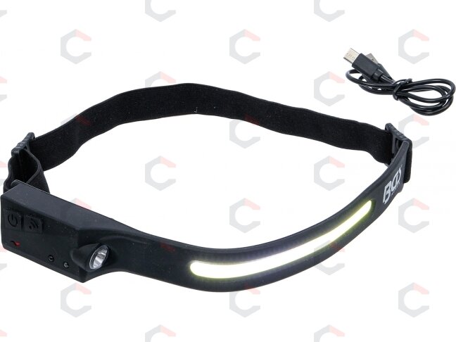 COB LED galvos žibintas | su judesio jutikliu (85355) 3 COB LED galvos žibintas | su judesio jutikliu (85355) 3