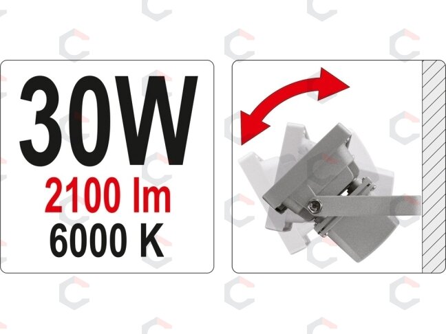 COB LED lempa 30W su diodu, 2100LM (YT-81803) 4 COB LED lempa 30W su diodu, 2100LM (YT-81803) 4