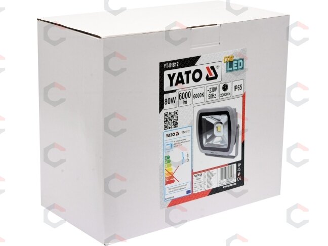 COB LED lempa 80W su diodu, 6000LM COB (YT-81812) 3