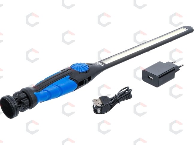 COB-LED / UV darbo lempa | baltas ir geltonas LED | itin plokščio tipo (6660) COB-LED / UV darbo lempa | baltas ir geltonas LED | itin plokščio tipo (6660)