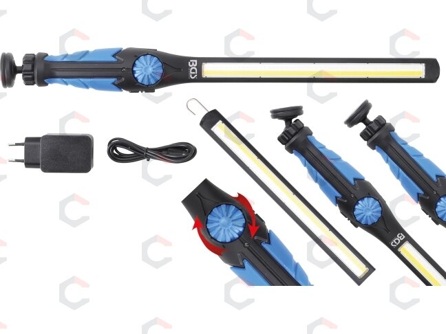COB-LED / UV darbo lempa | itin plokščio tipo (9767) COB-LED / UV darbo lempa | itin plokščio tipo (9767)