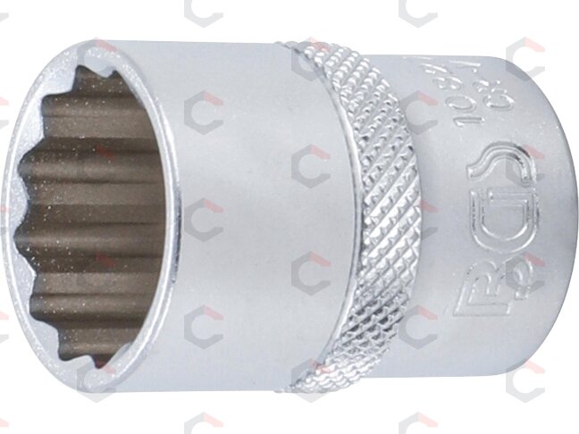 Colinių galvučių rinkinys 12 kampų | 12,5 mm (1/2") | 3/8" - 15/16"| 10 vnt. (9114) 5