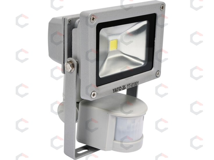 COB LED lempa su judesio davikliu 10W su diodu, 700LM (YT-81801) 2
