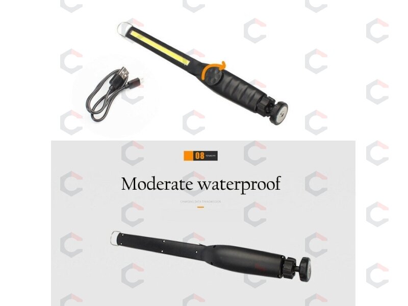 COB-LED darbo lempa | itin plokščio tipo | daug padėčių | USB + 220V maitinimo blokelis (CSW580) 10