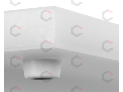 Pjaustymo lenta | balta | 600 × 390 × 20 mm (YG-02168) 3