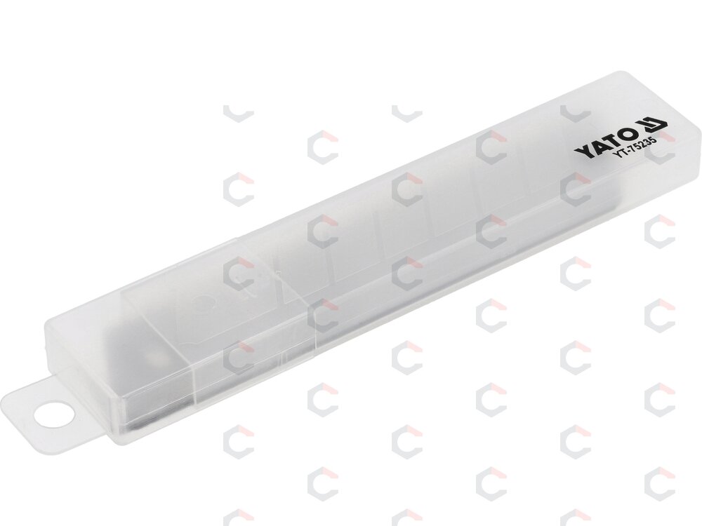 Dantytų atsarginių ašmenų rinkinys | SK5 | 125 × 25 × 0,7 mm | 3 vnt. (YT-75235) 3 Dantytų atsarginių ašmenų rinkinys | SK5 | 125 × 25 × 0,7 mm | 3 vnt. (YT-75235) 3