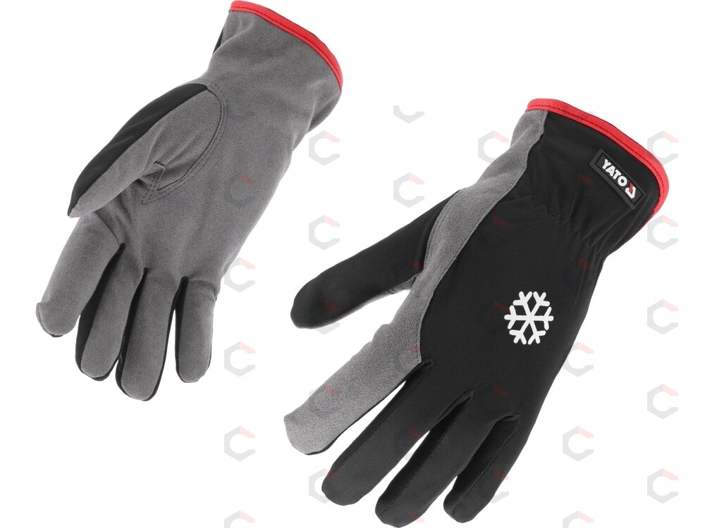 Darbinės pirštinės pašiltintos | 10 dydis (YT-74684) 1 Darbinės pirštinės pašiltintos | 10 dydis (YT-74684) 1