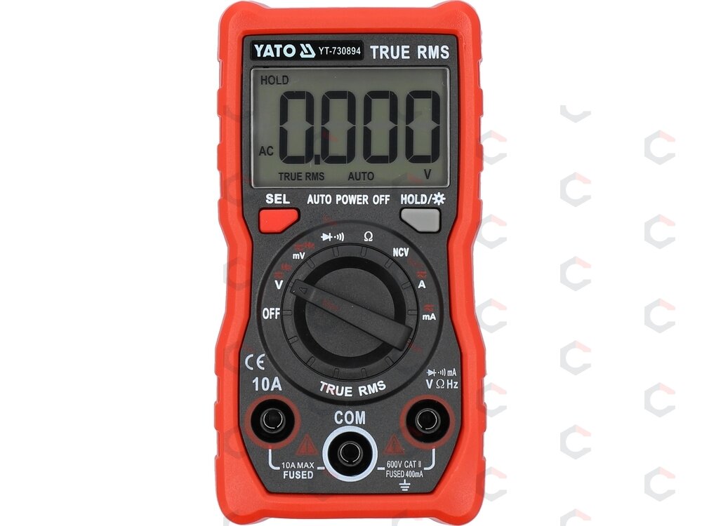 Daugiafunkcinis skaitmeninis testeris | TRUE RMS LCD 4000 (YT-730894) 1 Daugiafunkcinis skaitmeninis testeris | TRUE RMS LCD 4000 (YT-730894) 1