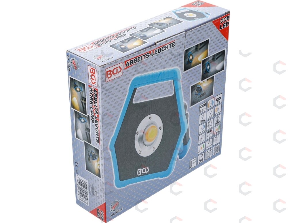 Darbo lempa | akumuliatorinė | COB-LED | 30 W (85329) 8 Darbo lempa | akumuliatorinė | COB-LED | 30 W (85329) 8