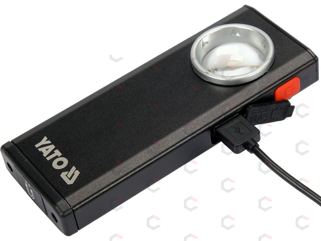 Darbo lempa akumuliatorinė | 500LM, LI-PO 3,7V 1500MAH (YT-08556) 2