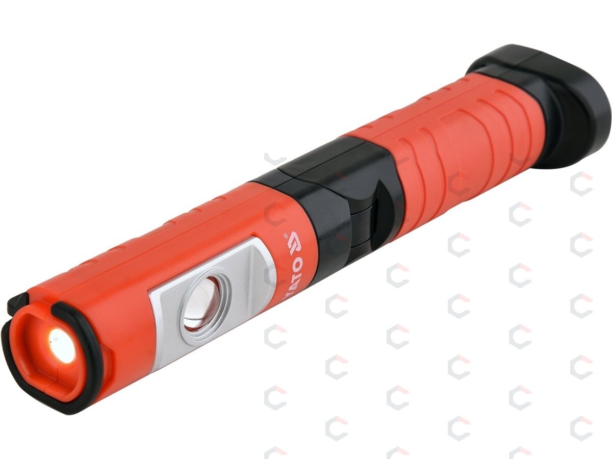 Darbo lempa akumuliatorinė lanksti | 5W COB, 500LM + 120LM (YT-08562)