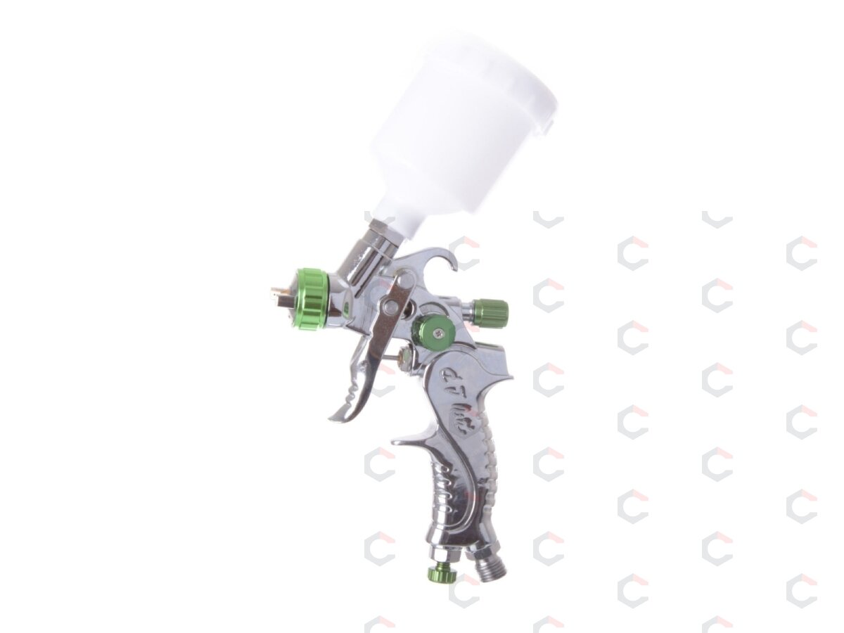 Dažymo pistoletas mini | Ø 0,8 mm / 100 cm3 (HVLP2006) Dažymo pistoletas mini | Ø 0,8 mm / 100 cm3 (HVLP2006)