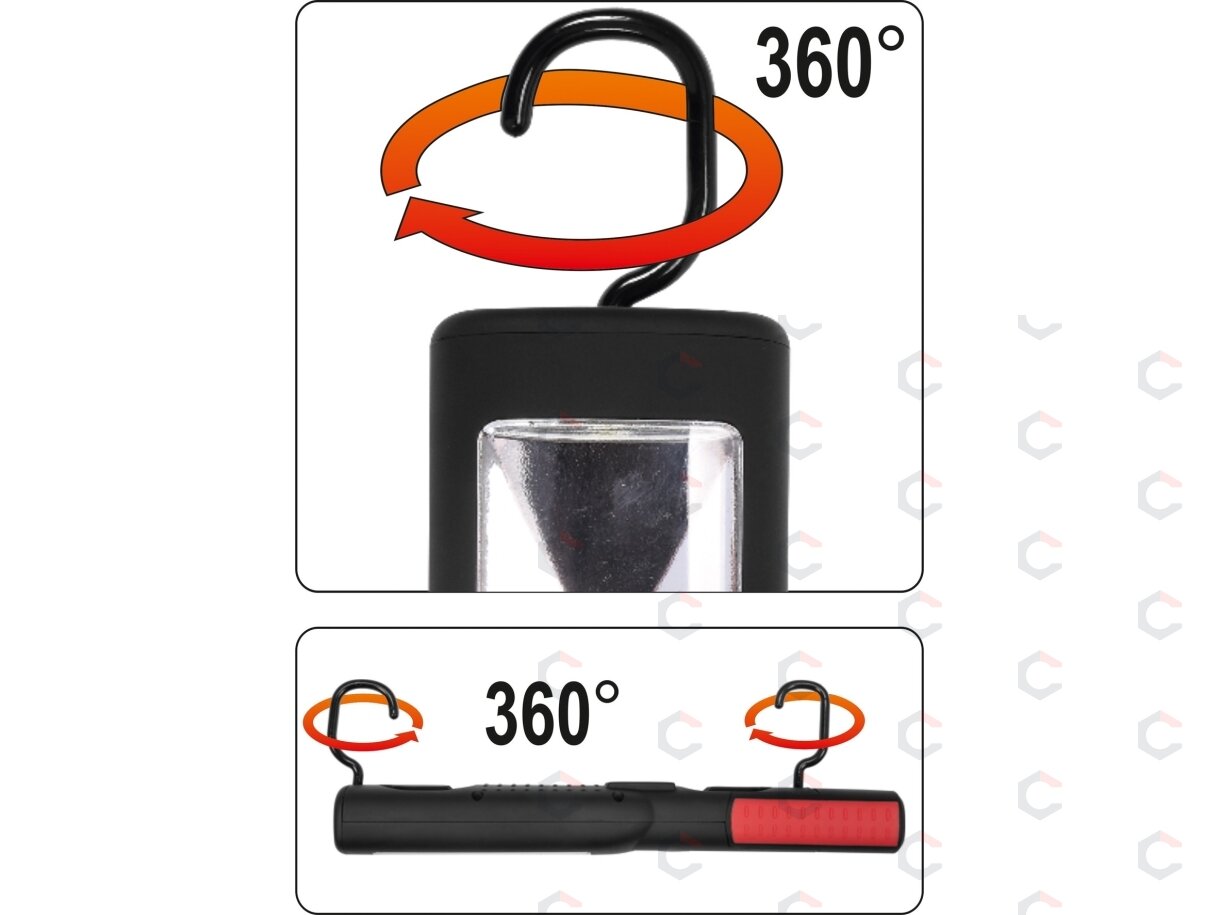 Darbo lempa | 3W COB LED (YT-08504) 8 Darbo lempa | 3W COB LED (YT-08504) 8