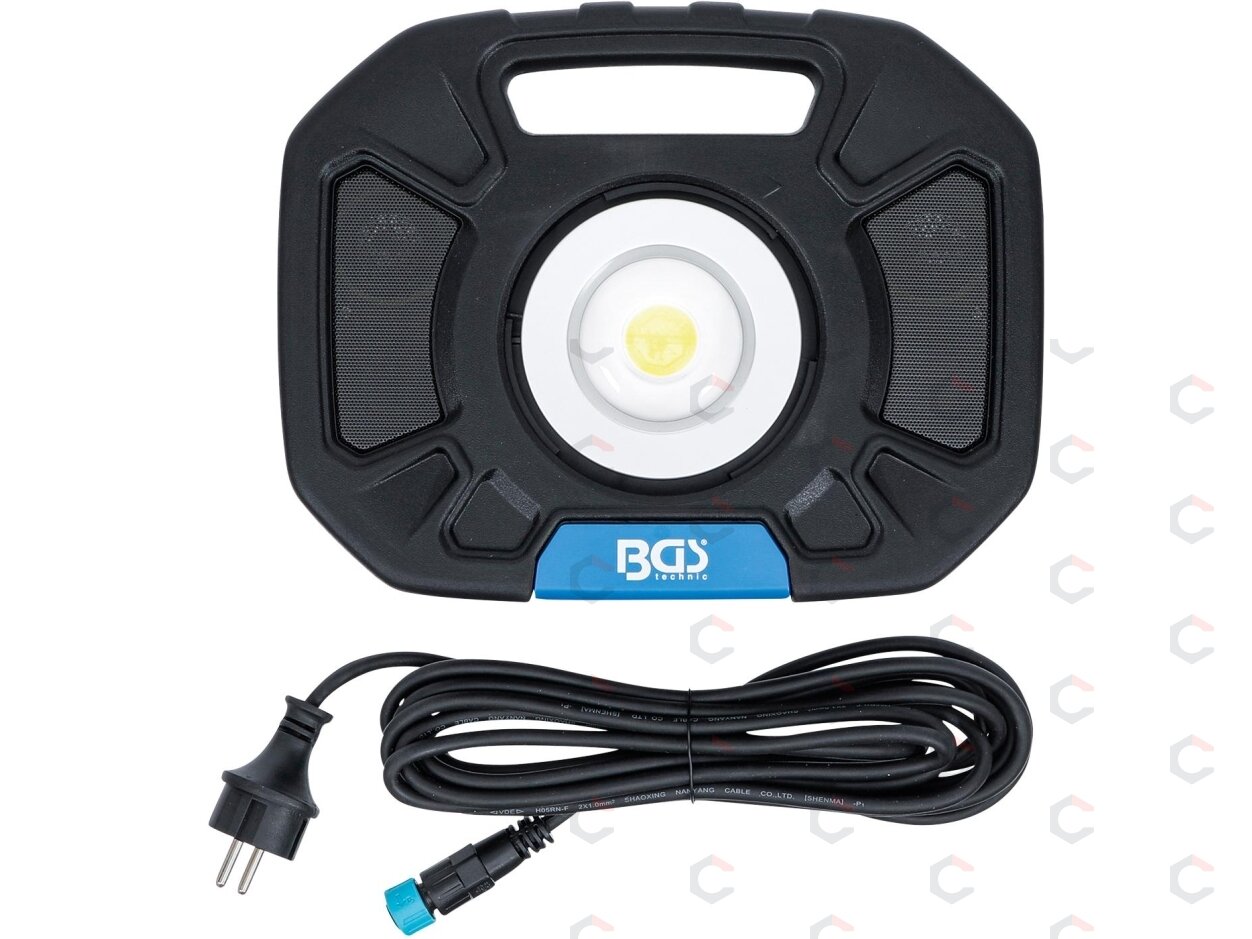 Darbo lempa | akumuliatorinė / powerbank | COB-LED | 40 W | su vidiniais garsiakalbiais (85332) 1 Darbo lempa | akumuliatorinė / powerbank | COB-LED | 40 W | su vidiniais garsiakalbiais (85332) 1