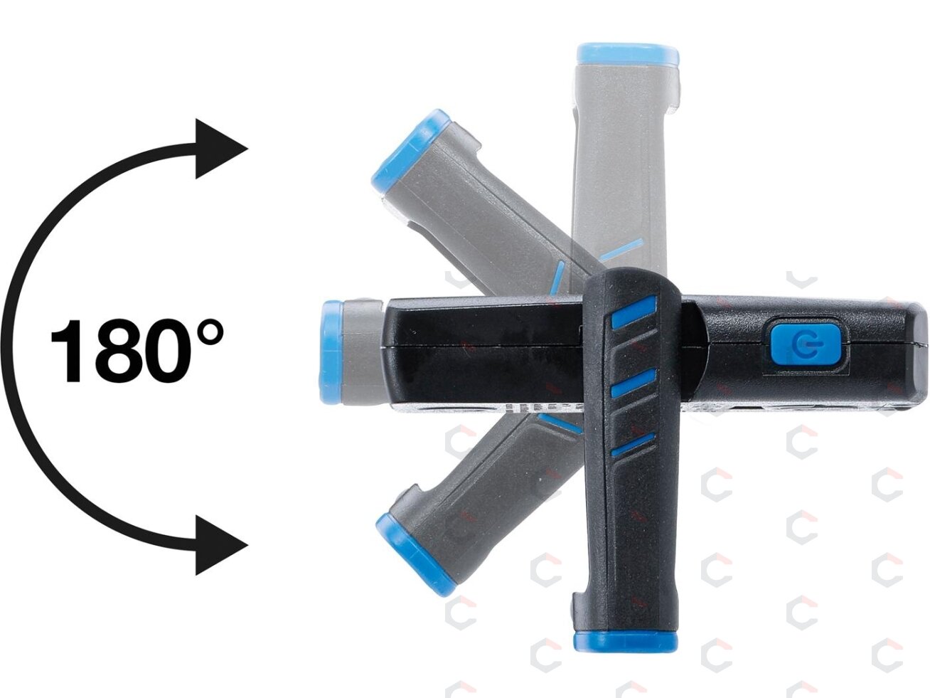 Darbo lempa COB LED | su magnetu ir kabliu | sulankstoma | su belaidžio įkrovimo funkcija (85331) 2 Darbo lempa COB LED | su magnetu ir kabliu | sulankstoma | su belaidžio įkrovimo funkcija (85331) 2