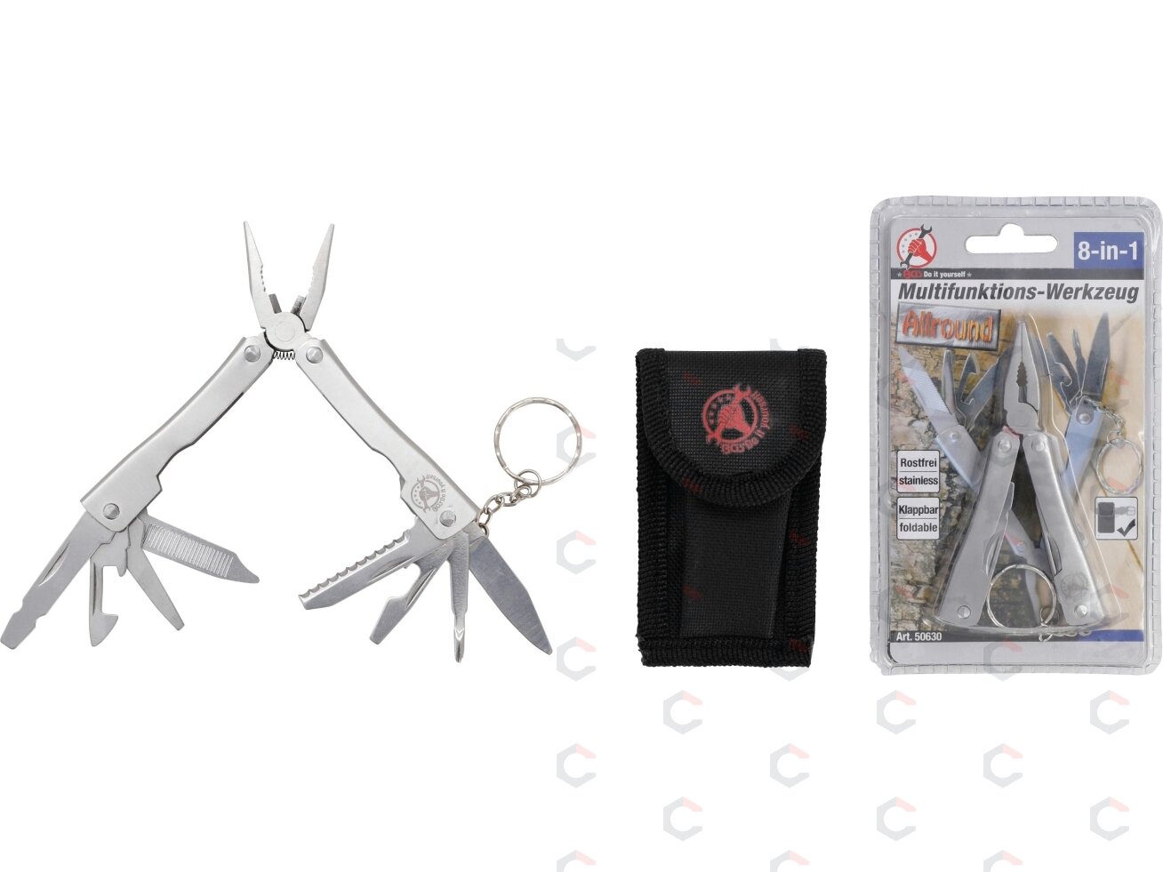 Daugiafunkcinis kišeninis įrankis | 8-in-1 (50630) Daugiafunkcinis kišeninis įrankis | 8-in-1 (50630)