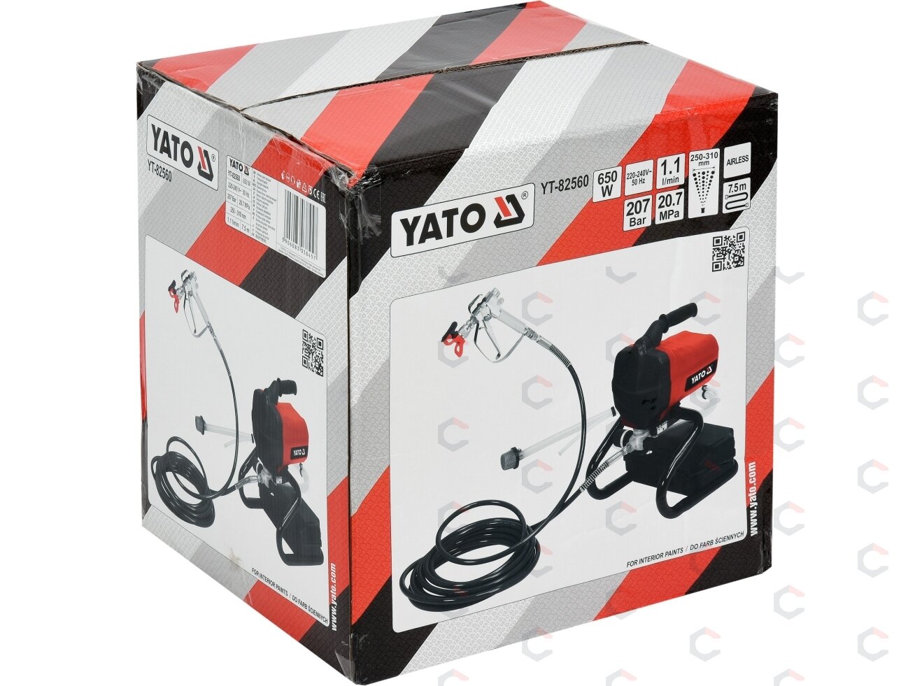 Dažymo agregatas | 650 W (YT-82560) 2 Dažymo agregatas | 650 W (YT-82560) 2