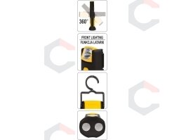 Darbo lempa | 3W COB LED | 220LM (82733) 6 Darbo lempa | 3W COB LED | 220LM (82733) 6