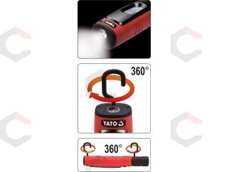 Darbo lempa akumuliatorinė | 3,5W SMD 330LM (YT-085081) 5 Darbo lempa akumuliatorinė | 3,5W SMD 330LM (YT-085081) 5