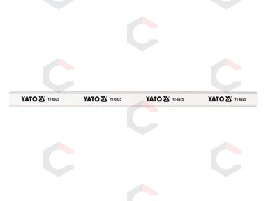Dailidės pieštukas, dažytas baltai HB, 245mm, 144 vnt (YT-6925) Dailidės pieštukas, dažytas baltai HB, 245mm, 144 vnt (YT-6925)