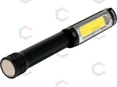 Darbo lempa | 3 režimai | 400LM 3AA, IP44, COB LED (YT-08522)