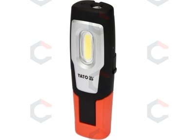 Darbo lempa akumuliatorinė | 2W COB, 200LM + 80LM (YT-08501) Darbo lempa akumuliatorinė | 2W COB, 200LM + 80LM (YT-08501)