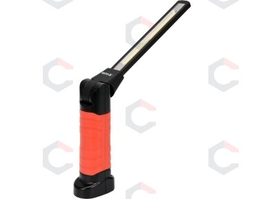 Darbo lempa akumuliatorinė lanksti, labai plona | COB-LED | 5W + 3W (YT-08518)
