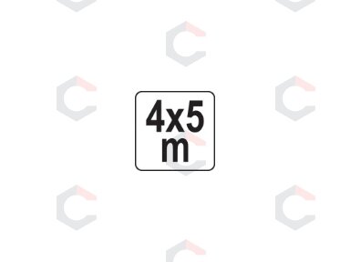 Dažymo apsauginė folija | HDPE | 4 x 5 m (09462) Dažymo apsauginė folija | HDPE | 4 x 5 m (09462)