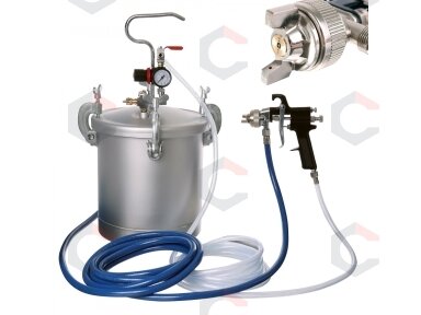 Dažymo bakas 10L | su purkštuvu 2 mm (PX-4)