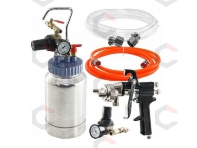 Dažymo bakas 2L | su purkštuvu 2.00 mm (PX-3)
