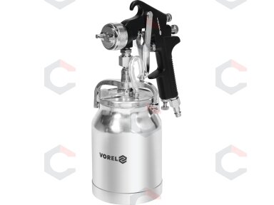 Dažymo pistoletas | apatinis bakelis | HVLP / 1000 ml | Ø1.8 mm (80903) Dažymo pistoletas | apatinis bakelis | HVLP / 1000 ml | Ø1.8 mm (80903)