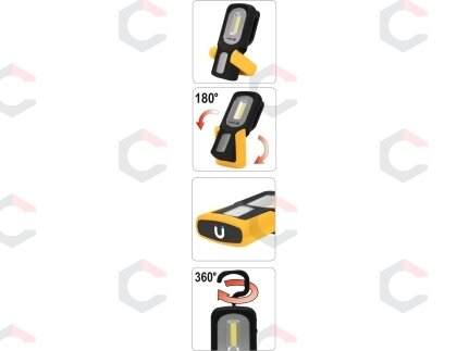 Darbo lempa akumuliatorinė | Li-Ion COB LED | 3W | USB (82723) 1 Darbo lempa akumuliatorinė | Li-Ion COB LED | 3W | USB (82723) 1