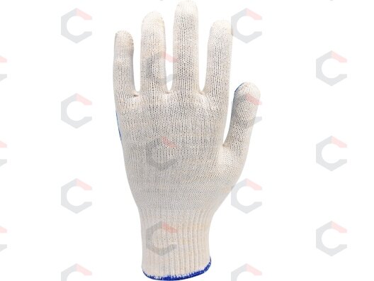 Darbo pirštinės medvilninės | dengtos PVC (74106) 1