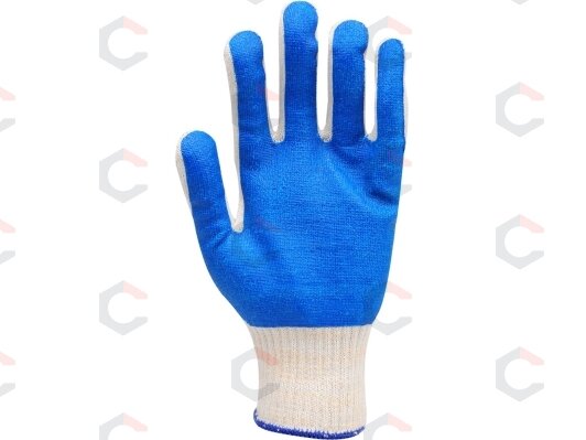 Darbo pirštinės medvilninės | dengtos PVC (74106) 2